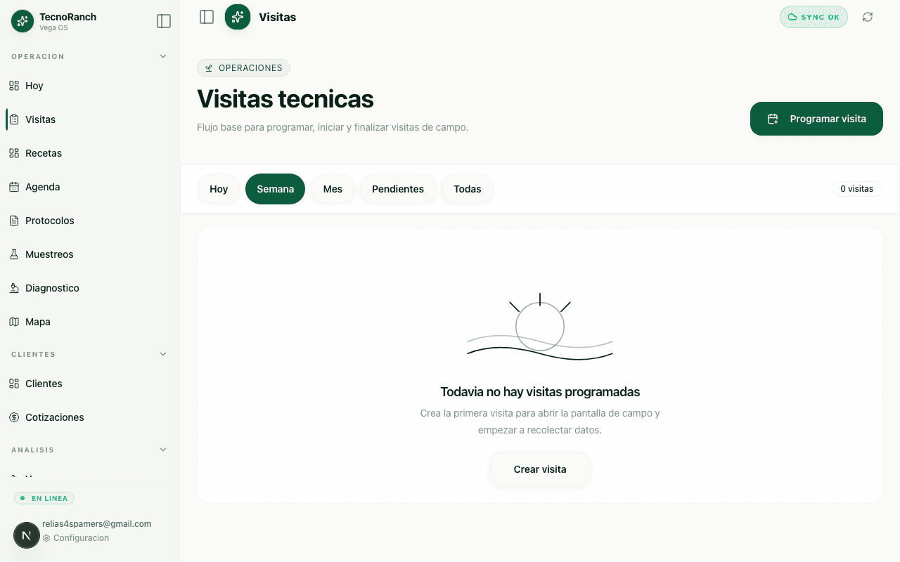 Cierre de visita con checklist y reporte